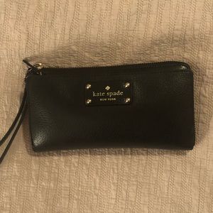 Kate spade black wallet